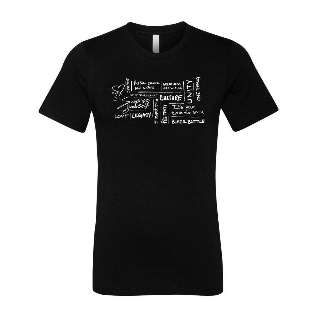 BLACC Bottle T-Shirt - Black