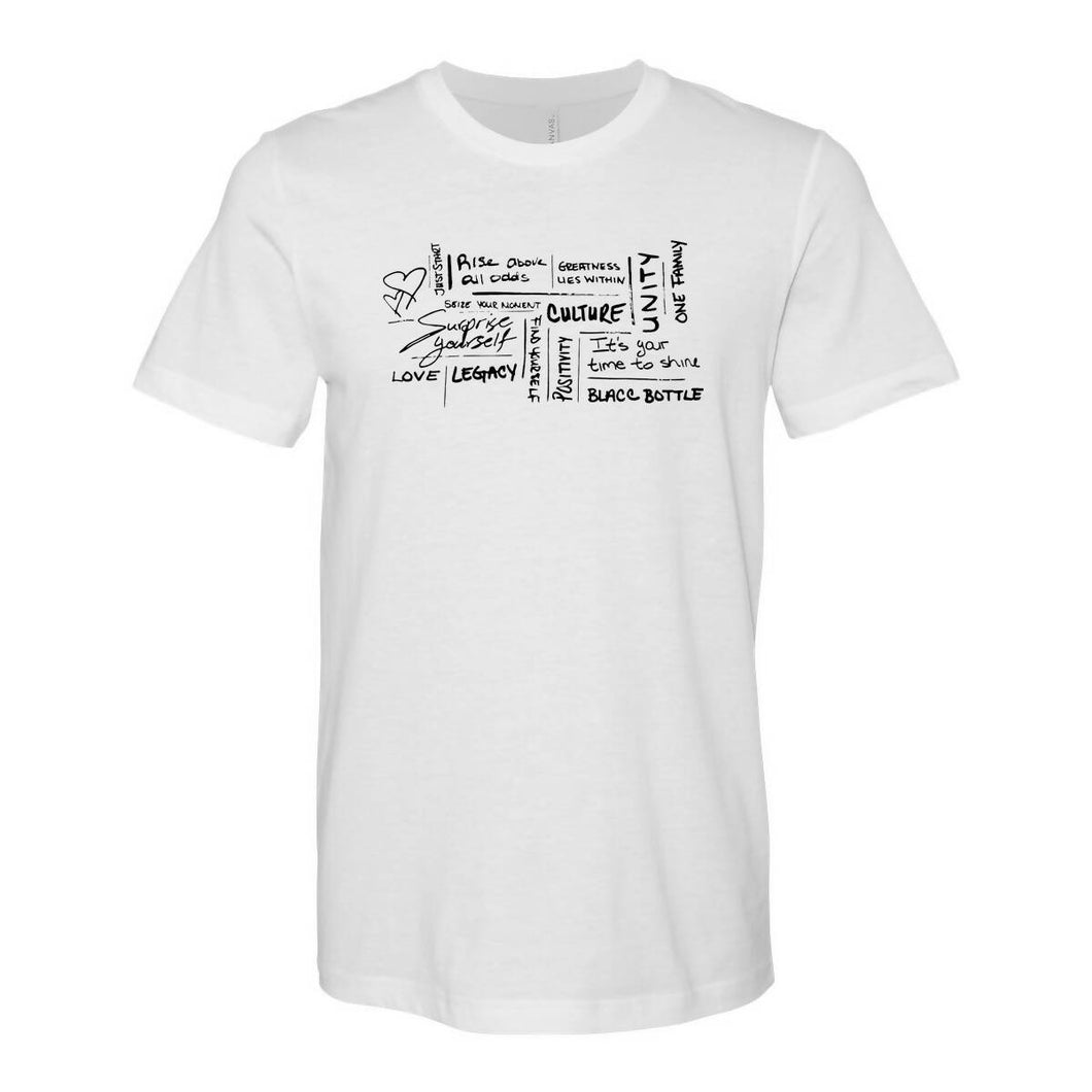 BLACC Bottle T-shirt - White