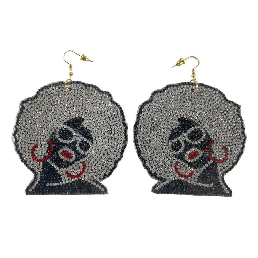 Afro Earring